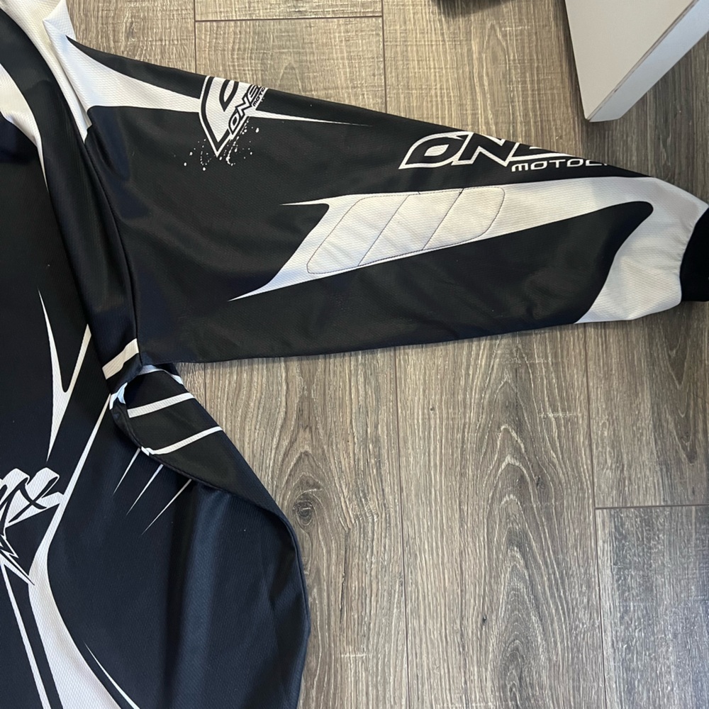 O’NEAL Motocross Men's Black and White Jersey - Picture 6 of 9